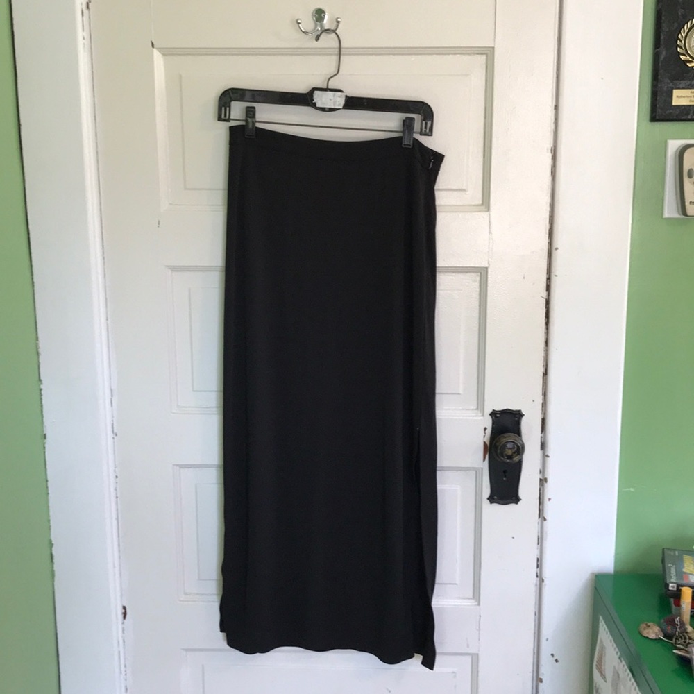 Long black Ann Taylor skirt